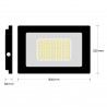 Foco 100W Black Ipad 2700K LED de alta luminosidad
