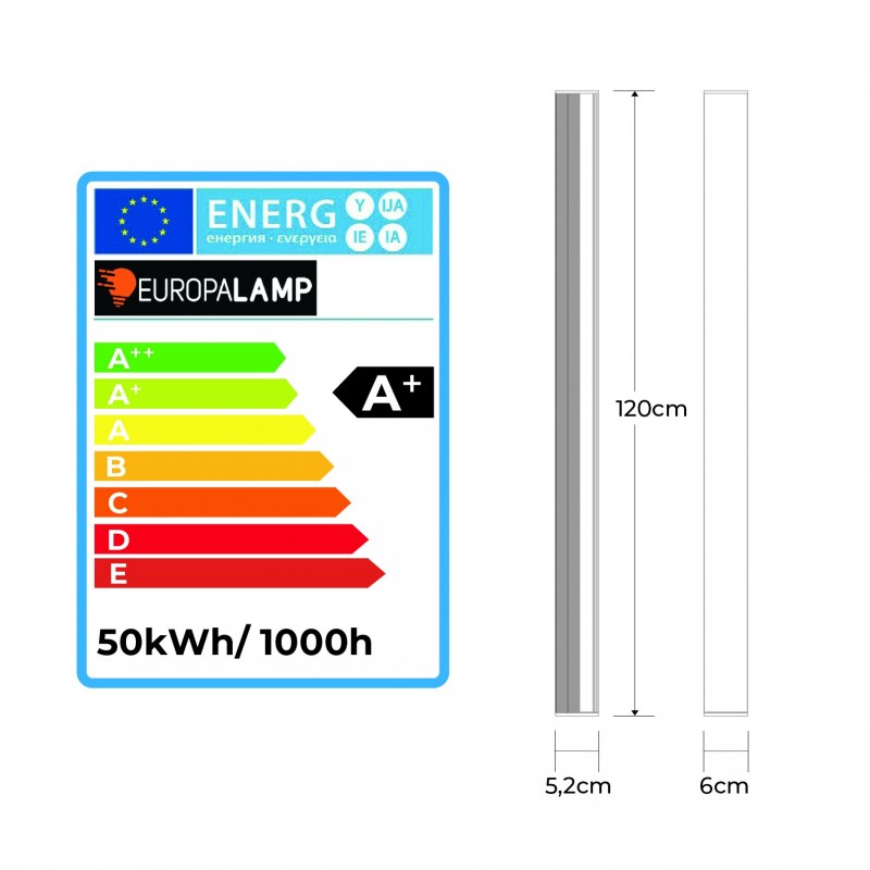 Boitier étanche LED intégrées 50W