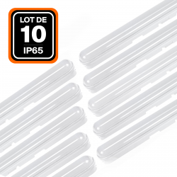 Lot de 10 boitiers étanche LED intégrées 36W Blanc Froid...