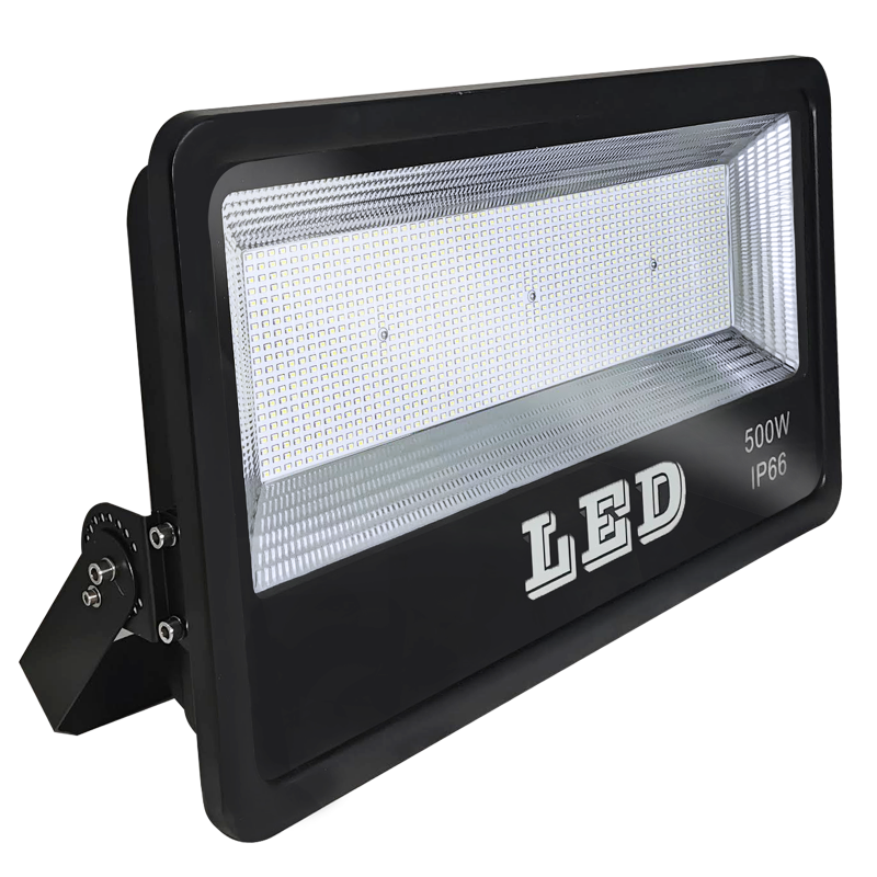 Projecteur LED Puissant Industriel 200W IP65 Noir - Blanc Froid
