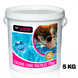 CHLORE CHOC PASTILLES DE 20GR. 1KG