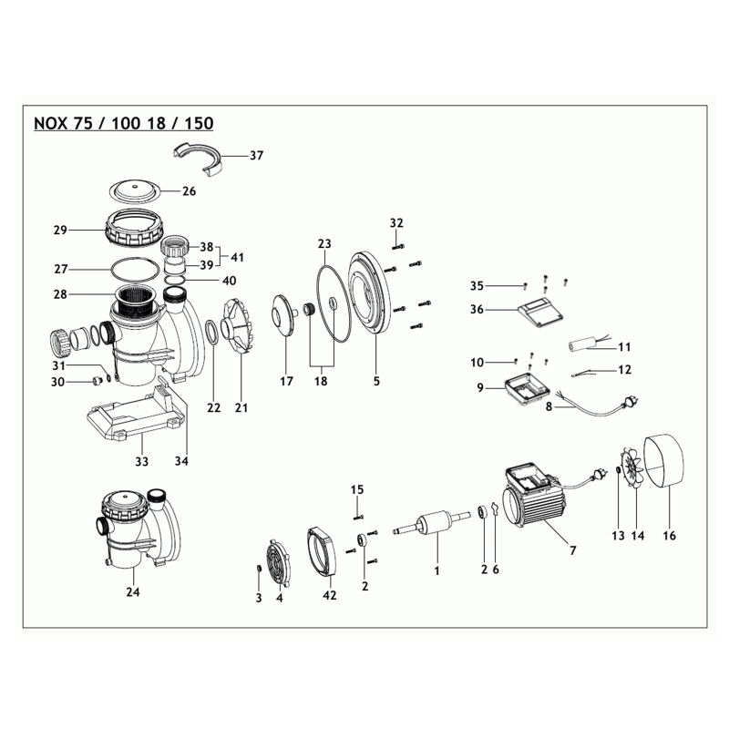 NOX 100 15M ESPA POMPES PISCINES