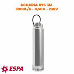 Pompe à eau submersible ESPA - Modèle ACUARIA 07S 3M