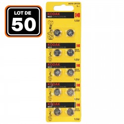 Piles Bouton AG10 Super Alcaline 1.5V PKCell