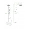 NAVANA Colonne de Douche modele IGUAZU 