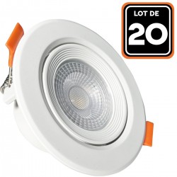 Spot Encastrable LED Downlight Panel Extra-Plat 3W Blanc Neutre 4500k