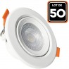 Spot led encastrable 3W extra plat rond