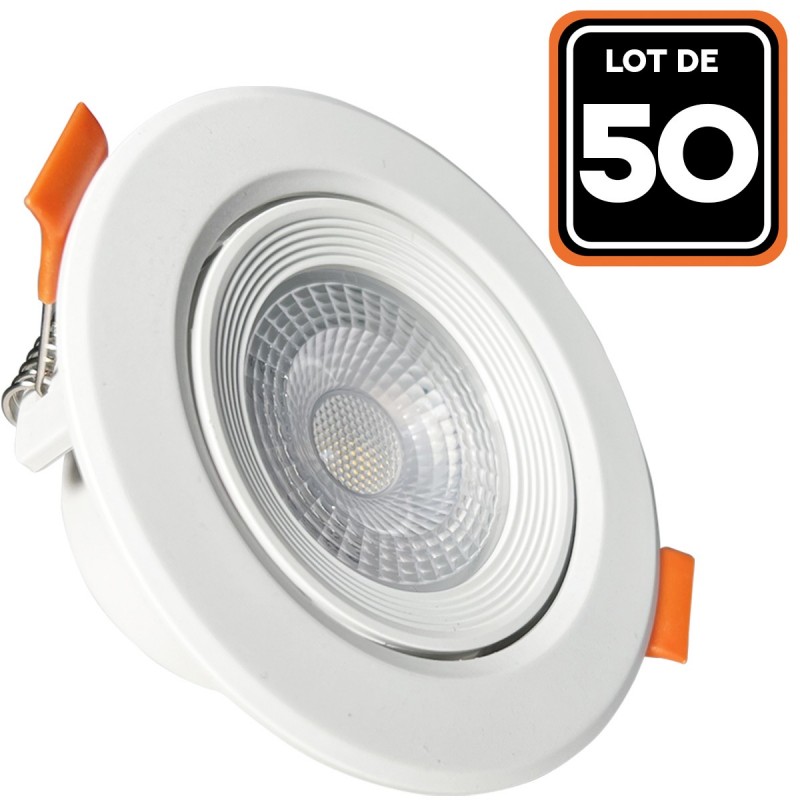 Spot led encastrable 3W extra plat rond