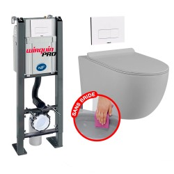 copy of Pack Complet WC Suspendu Bati Autoportant + Cuvette...