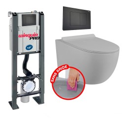 copy of Pack Complet WC Suspendu Bati Autoportant + Cuvette...