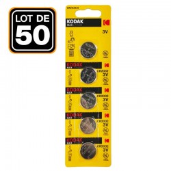 Pulsante di batterie CR2032 3V al litio PKCell 210mAh