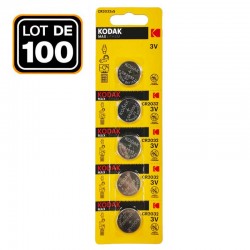 Pulsante di batterie CR2032 3V al litio PKCell 210mAh