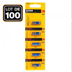 100 Piles 27A 12V Ultra Alcaline Kodak