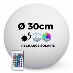 Ball helle LED solar Multi-Color 30 CM