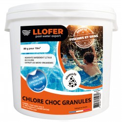 Chlore choc en poudre - 5kg