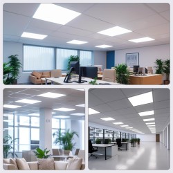 Dalle LED 600x600 - 40W Blanc Neutre 4000K