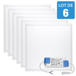 copy of Lastra LED 600 x 600 40W freddo set di 6 pezzi lanc...