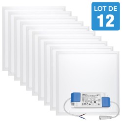 copy of Lastra LED 600 x 600 40W freddo set di 6 pezzi lanc...