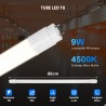 Tube LED T8 - 60cm - 9W - Blanc Neutre 4500K