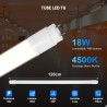 15 Tubes LED T8 120cm 18W Blanc Neutre 4500K