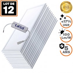 copy of Platte LED 600 x 600 40W kalten Satz von 6 Stk Lanc...