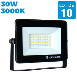 10 Focos Proyectores LED Ipad 30W 3000K