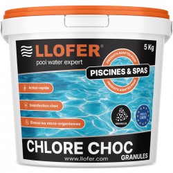 Chlore choc en poudre - 5kg