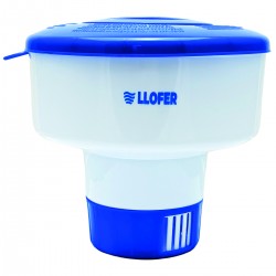 Dosificador flotante para piscina – Difusión regulable