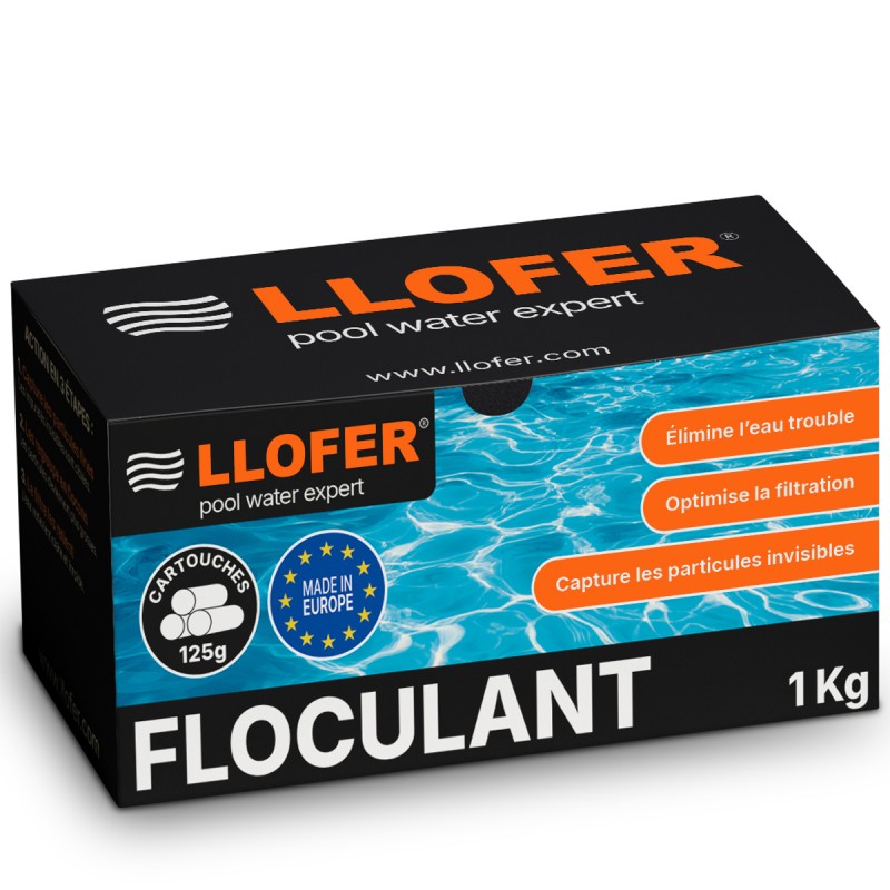 Floculant en cartouche de 125gr - 1kg