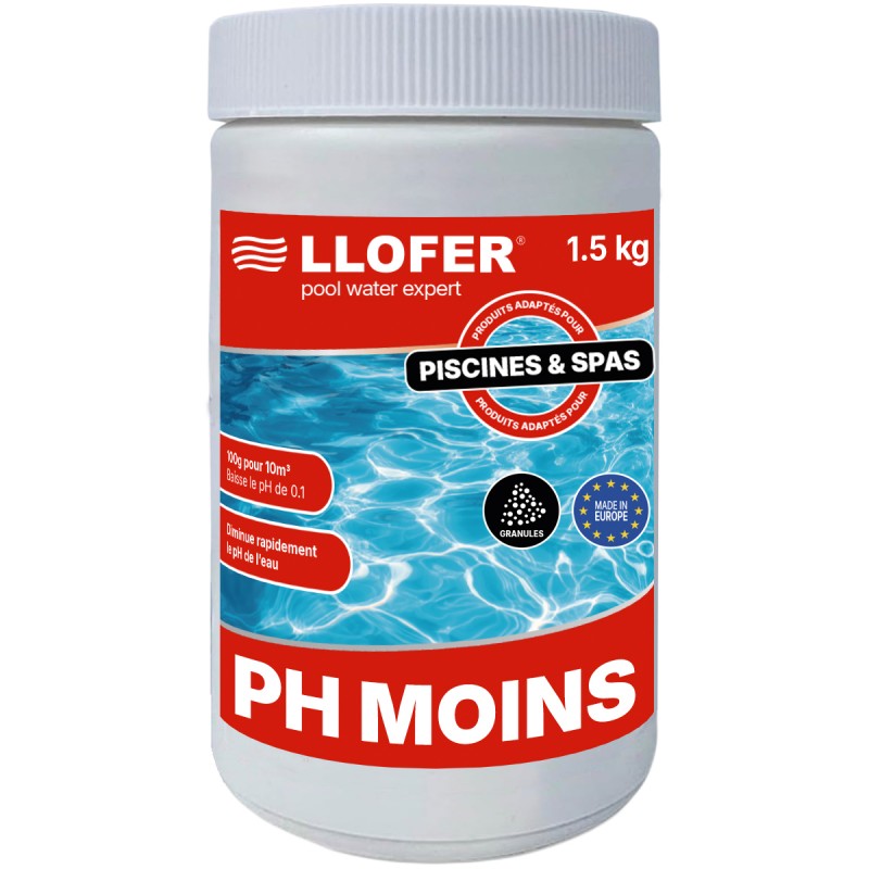 Poudre pH minus spécial SPA - 1,5kg