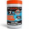 LLOFER - Chlore Multifonctions - Pastilles 20g - 1Kg