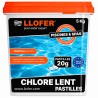 LLOFER - Chlore Lent en Pastilles de 20g - 5kg