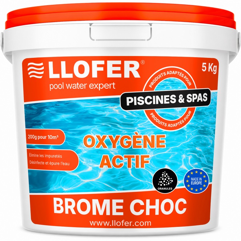 LLOFER - Brome Choc - Oxygène Actif en Granules - 5kg