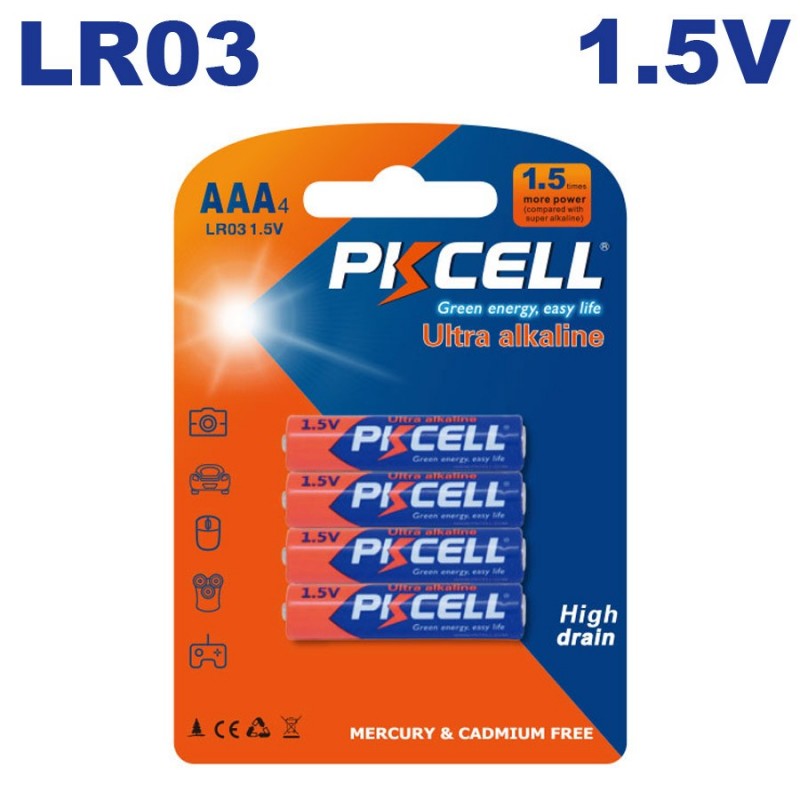 Piles Alkaline PKCell AA LR6 1.5V