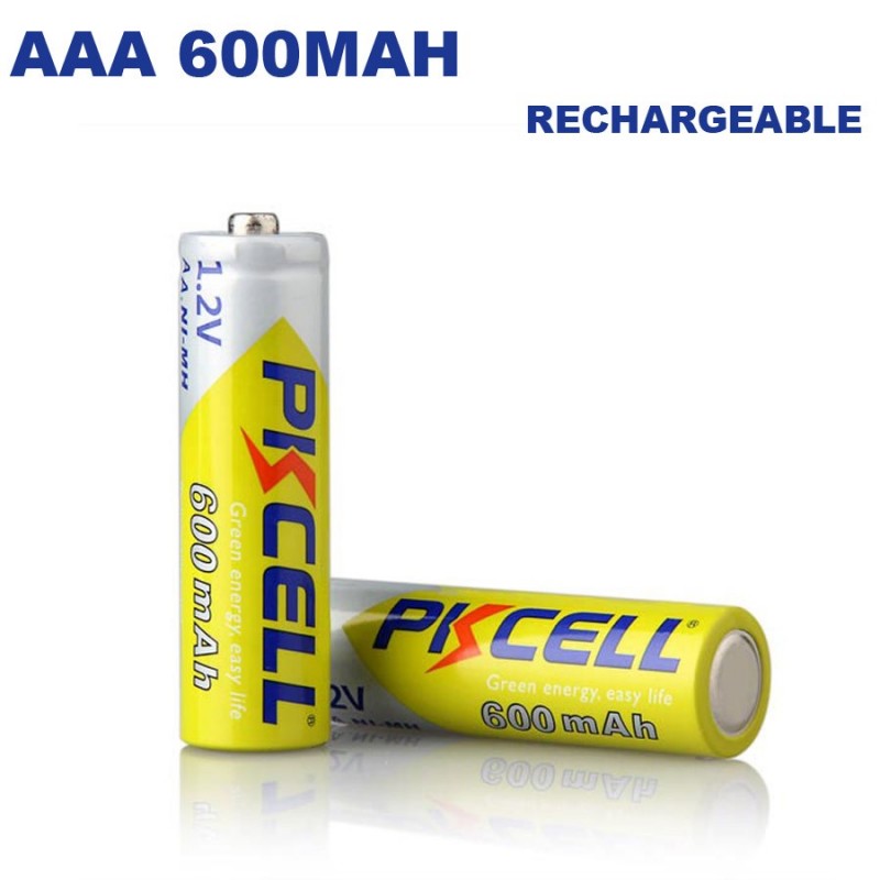 Piles Rechargeables AAA 600mAh 1.2V PKCell