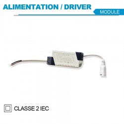 Spot led encastrable 24W extra plat carré Blanc Froid