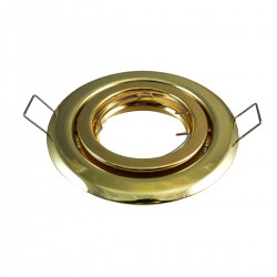 Flangia in acciaio inox regolabile GU10 / MR16 