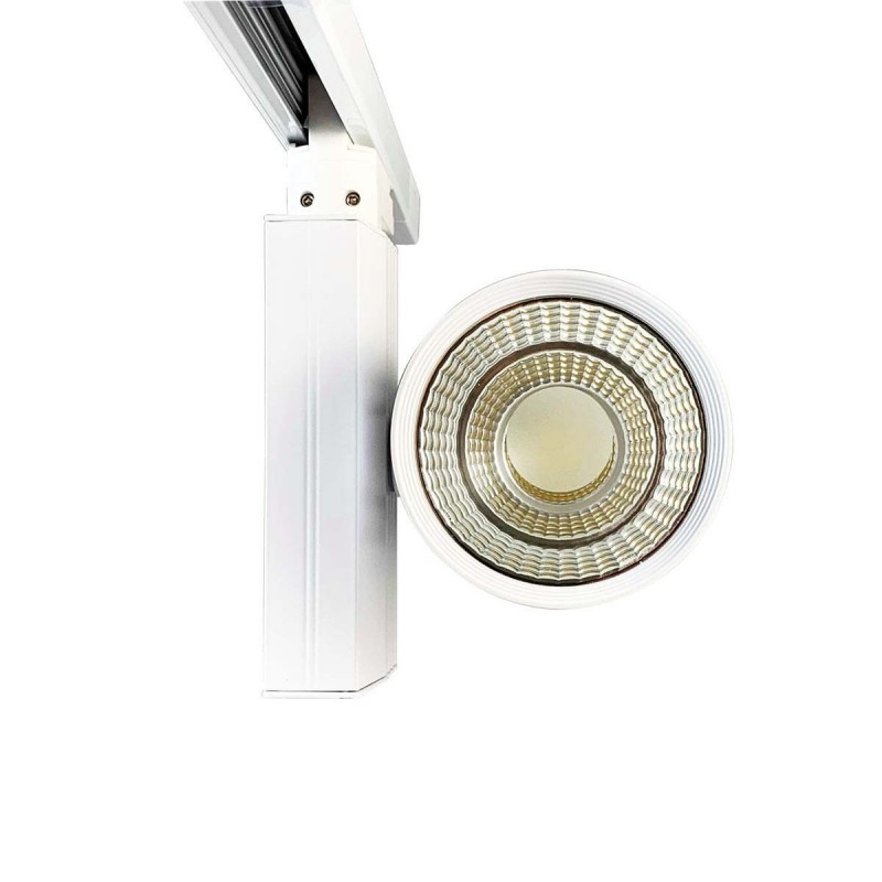 Spot Led 35W sur Rail Blanc Neutre 4500K - Track Light