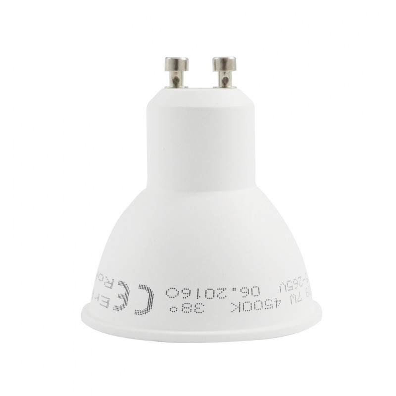 Ampoules GU10 5W eq. 50W Blanc Chaud 3000k Haute Luminosité