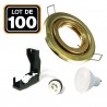 Conjunto de 10 bulbos de LED GU10 5W blanco neutro