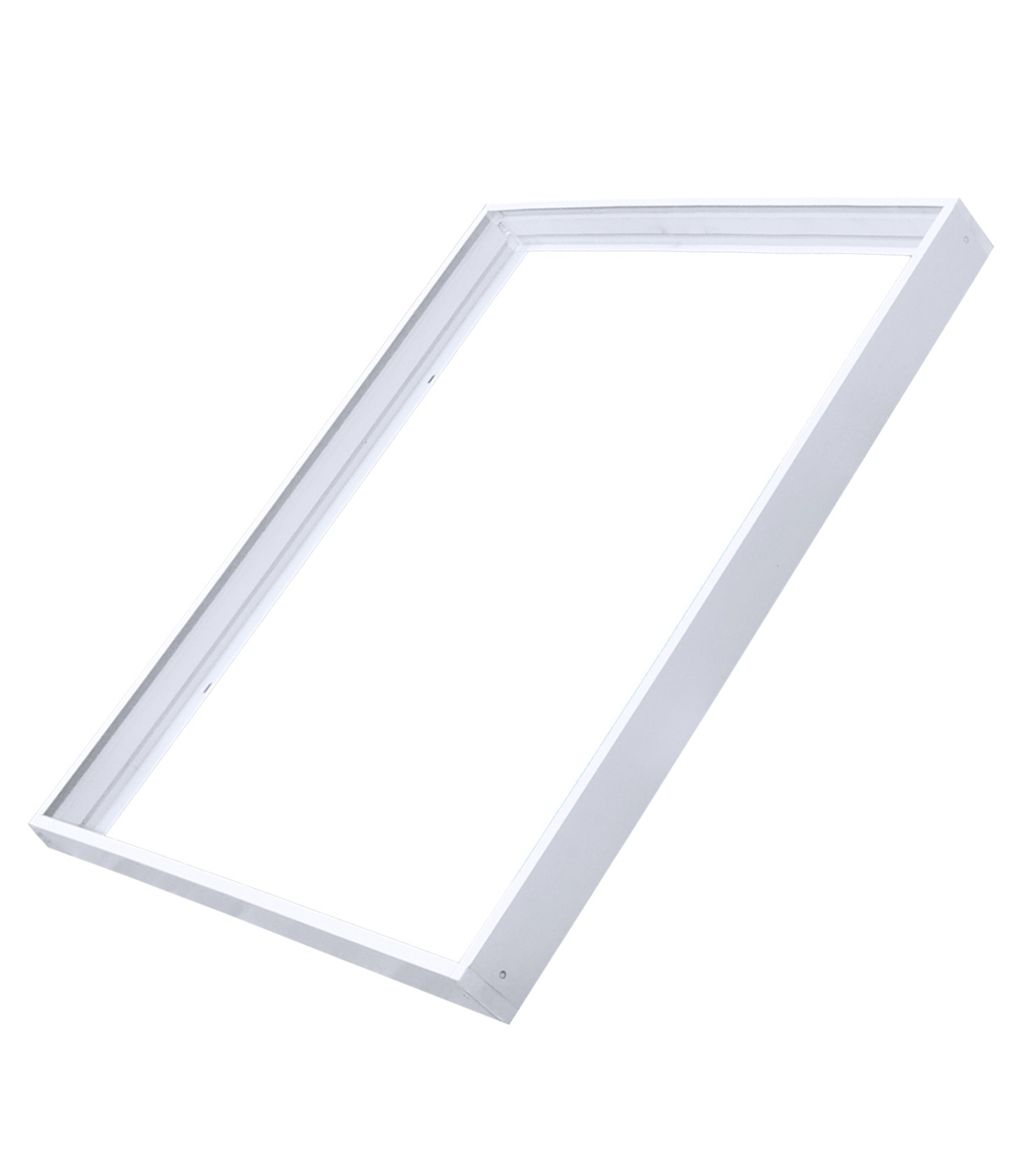 Cadre blanc en aluminium pour dalle LED 60x60 