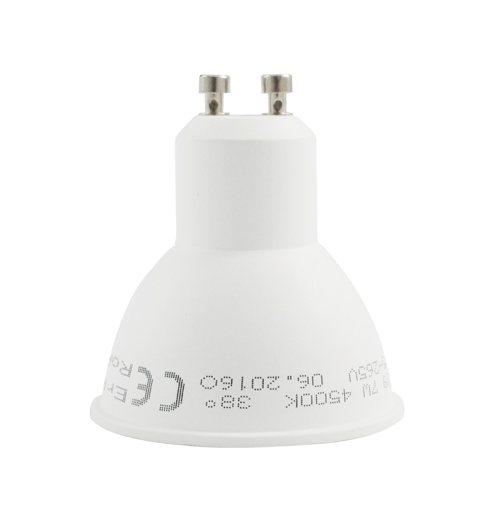 Ampoules GU10 7W eq. 50W Blanc Chaud 6000k Haute Luminosité